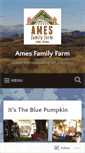 Mobile Screenshot of amesfamilyfarm.com